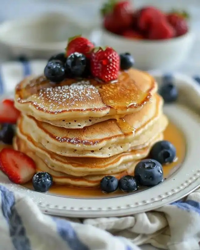Pancakes con Yogurt Artesanal